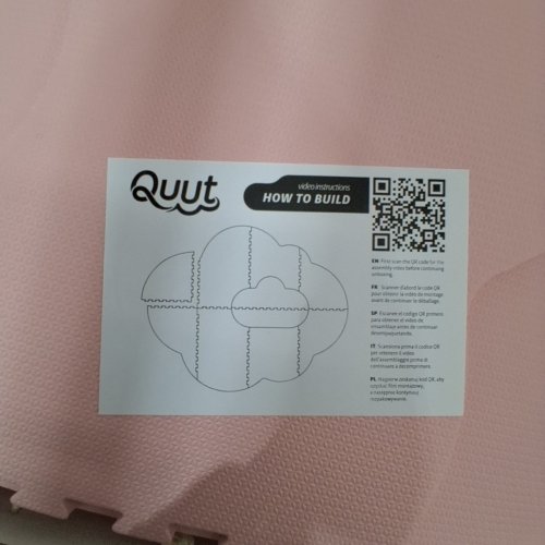 QUUT CLOUD FOLDABLE PLAYMAT - 69" X 57" - PINK image 3