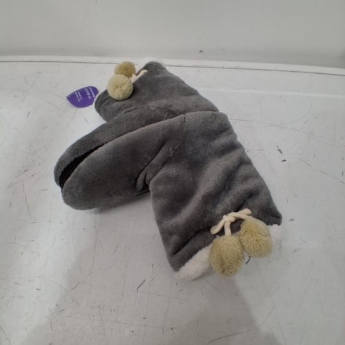 WOMEN ANKLE BOOTS SLIPPER SOCKS - 7 - GREY image 3