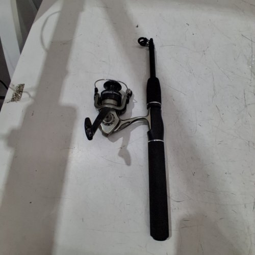 ZEBCO READY TACKLE SPINCAST TELESCOPIC ROD MEDIUM-LIGHT LINE WEIGHT 6-10LB - BLACK/BLUE (MODEL:RTSP565ML) image 2