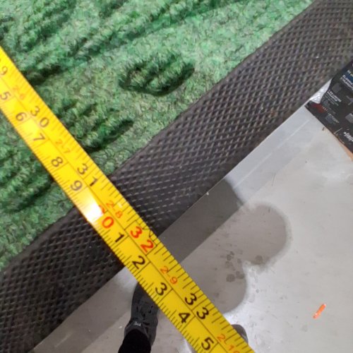 COLORXY STURDY WATERPROOF FRONT DOORMAT - 47" X 32" - GREEN image 2