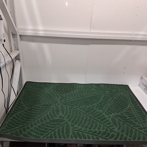 COLORXY STURDY WATERPROOF FRONT DOORMAT - 47" X 32" - GREEN image 4