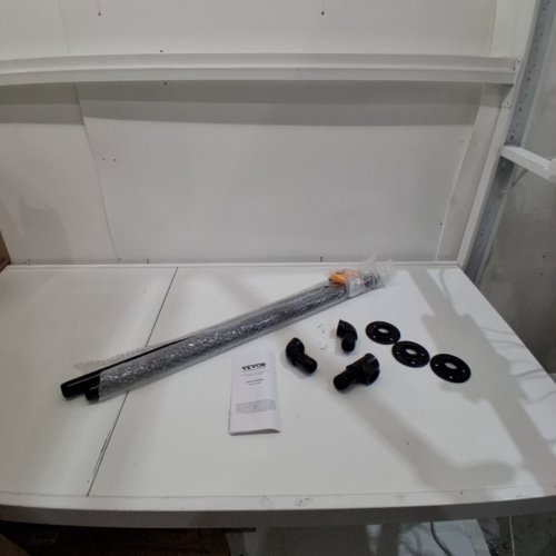 VEVOR IRON PIPE STAIR HANDRAIL - 6FT - BLACK - (MODEL: H5594-6) image 2