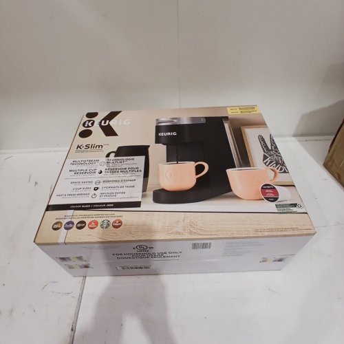 KEURIG K-SLIM SINGLE SERVE COFFEE MAKER - BLACK (MODEL: K900) image 2