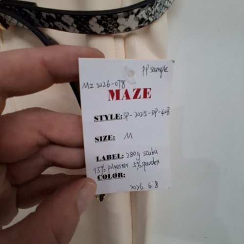 WOMEN'S MAZE COLLECTION CASUAL PANTS - MEDIUM - BEIGE image 3