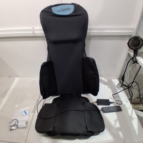 COMFIER SHIATSU NECK & BACK MASSAGER WITH HEAT - BLACK (MODEL: CF-2209) image 3