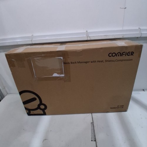 COMFIER SHIATSU NECK & BACK MASSAGER WITH HEAT - BLACK (MODEL: CF-2209) image 6