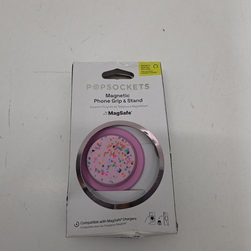 POPSOCKETS MAGNETIC POPGRIP AND STAND FOR MAGSAFE WITH ADAPTER - CIRCUS REGRIND SUGAR PLUM image 4