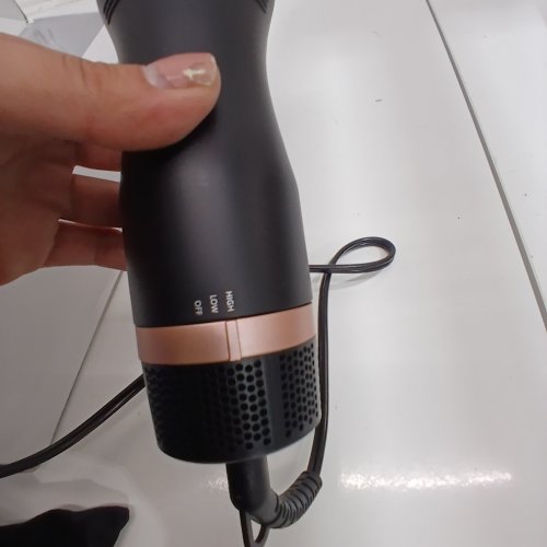 SLOPEHILL MINI HOT-AIR HAIR BRUSH - BLACK AND ROSE GOLD - (MODEL:CS-1012) image 2