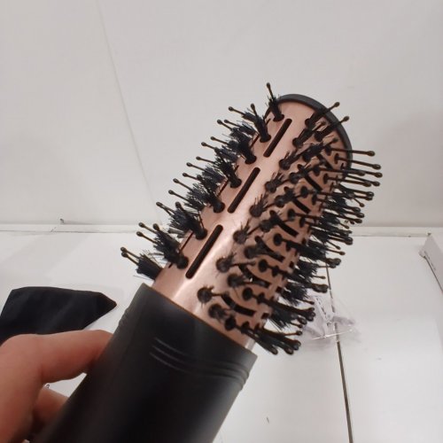 SLOPEHILL MINI HOT-AIR HAIR BRUSH - BLACK AND ROSE GOLD - (MODEL:CS-1012) image 4
