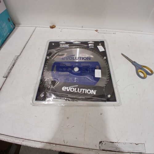 EVOLUTION MILD STEEL CARBIDE BLADE FOR CIRCULAR/CHOP SAW - 355MM - STEEL/BLUE (MODEL: M355TCT-66CS) image 4