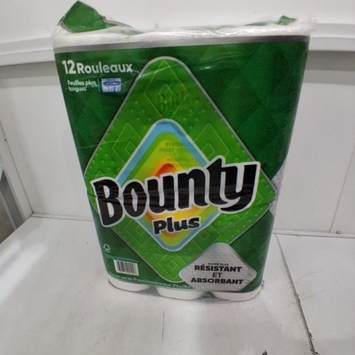 12PK BOUNTY PLUS LONGER SHEETS PAPER TOWELS - WHITE image 2