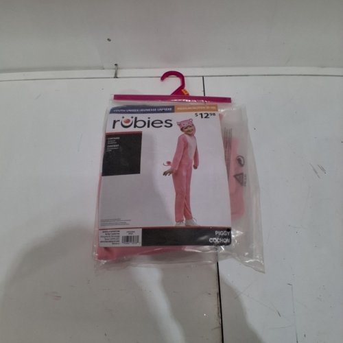 2PC GIRLS RUBIES PIGGY COSTUME - MEDIUM (8-10) - PINK (STYLE: 1000364) image 3