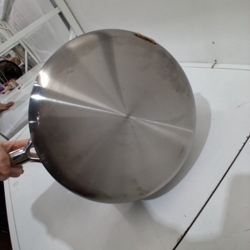 THE ORIGINAL GREENPAN SAUTE PAN WITH LID - 6.2 L - STAINLESS STEEL (MODEL: 1901739) image 3