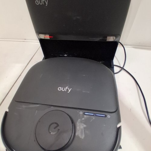 EUFY OMNI C28 ROBOT VACUUM AND MOP - 15000PA SUCTION, ZERO-TANGLE, HYDROJET SELF CLEAN ROLLER MOP - BLACK - (MODEL: T211A110) image 2