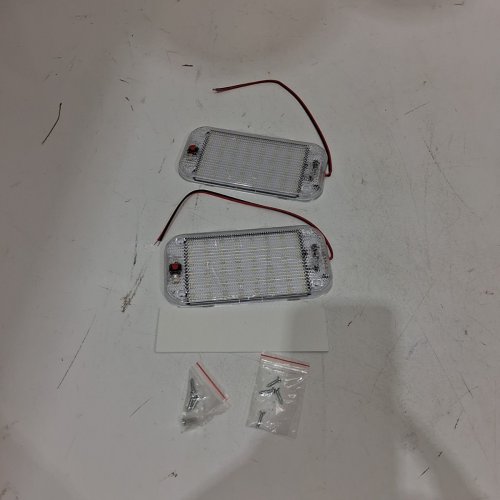 2PC LED CAR INTERIOR LIGHTS WITH ON/OFF SWITCH - 12-85 V image 3