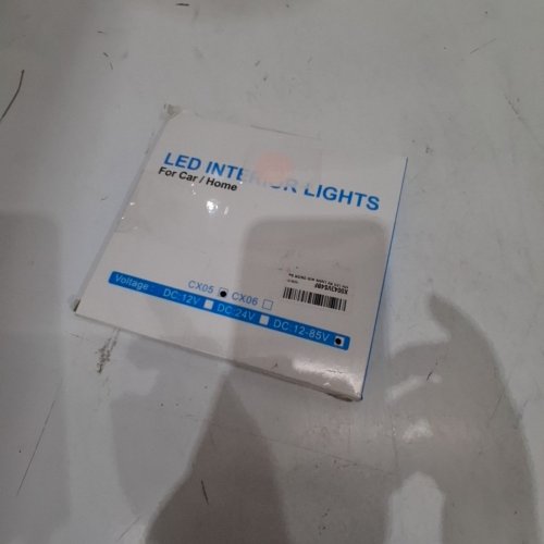 2PC LED CAR INTERIOR LIGHTS WITH ON/OFF SWITCH - 12-85 V image 4