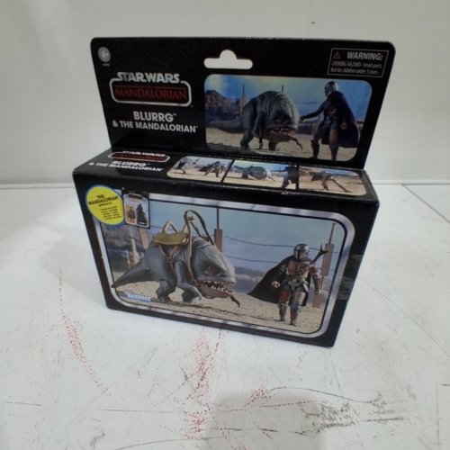 STAR WARS THE VINTAGE COLLECTION BLURRG & THE MANDALORIAN - (MODEL:G0302) image 3