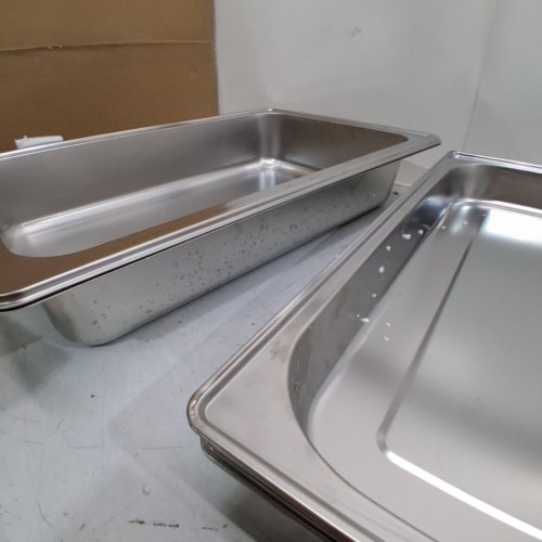 2PK GARVEE CHAFING DISH BUFFET SET - 8QT -SILVER (MODEL:PHK34DL4HBW) image 3