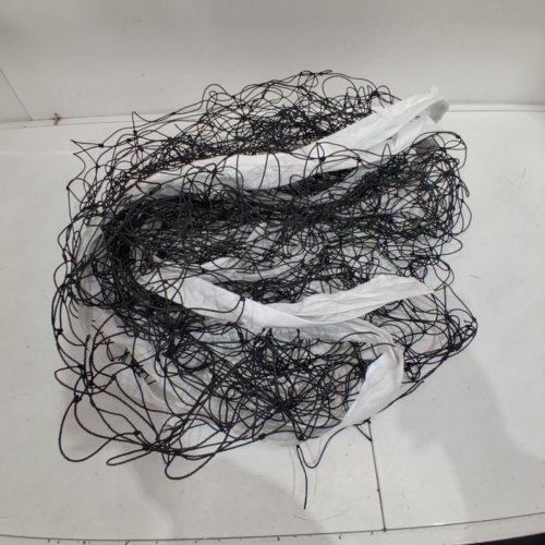 HEAVY DUTY REGULATION INDOOR OUTDOOR VOLLEYBALL REPLACEMENT NET - 32 FT - BLACK image 2