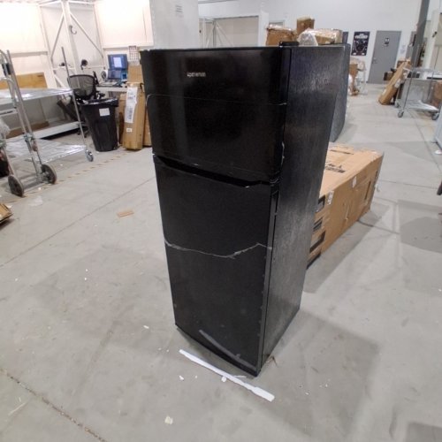 UPSTREMAN 2 DOOR TOP MOUNT REFRIGERATOR AND FREEZER - 7.7 CU. FT - BLACK (MODEL: BD75) image 3
