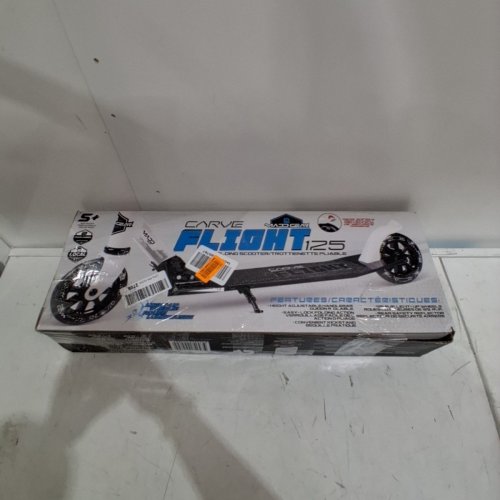 AMAZON BASICS FOLDING KICK SCOOTER - BLACK/TEAL (MODEL: AGPL1K1) image 7