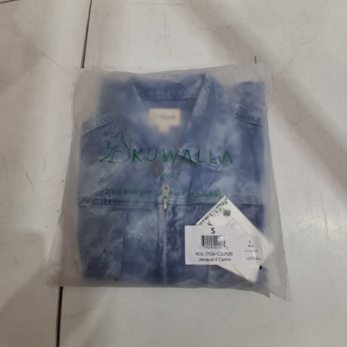 MEN'S KUWALLATEE DENIM CAMO JACKET - SMALL - BLUE JACQUARD CAMO (STYLE: KUL-0126-CDJ120) image 2