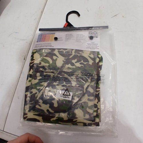 3PC BOYS RUBIES MILITARY COSTUME HAT, SHIRT AND PANTS - SMALL (4/6) - GREEN (STYLE: 701380) image 3