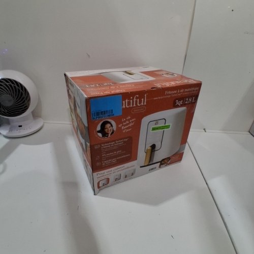 BEAUTIFUL DIGITAL AIR FRYER WITH TOUCH-ACTIVATED DISPLAY, 3 QT - WHITE ICING (MODEL: EK-60 X 121) image 6
