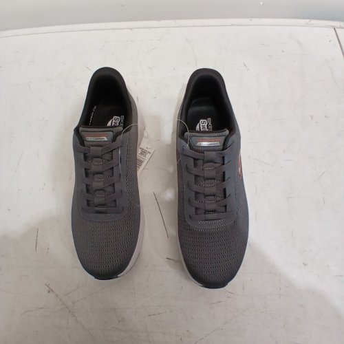MEN'S SKECHERS ARCH COMFY 2.0 SLIP ON SNEAKERS - 11 - GREY (STYLE:1998911) image 2