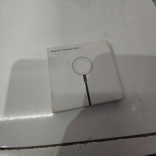 AILUTIME SHORT CORD MAGNETIC QUICK CHARGER FOR APPLE WATCH - 18" - WHITE image 2