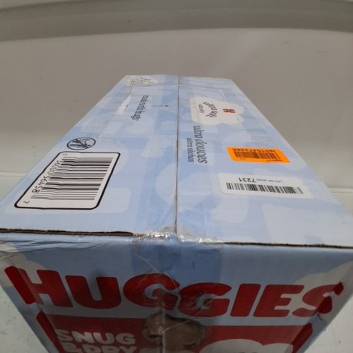 136PK HUGGIES DISNEY BABY SNUG AND DRY DISPOSABLE DIAPERS - SIZE 5 - 27LB+ - MICKEY MOUSE image 3