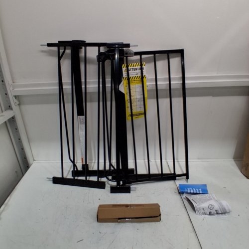 REGALO EASY STEP EXTRA WIDE SAFETY GATE - 29-49"X 30" - BLACK (MODEL:1164 EB DS) image 2