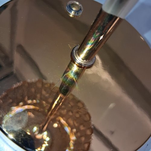 RECHARGEABLE CRYSTAL TABLE LAMP - 10.5" GOLD/AMBER image 4