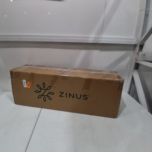 ZINUS AIDAN SLING ACCENT CHAIR WITH METAL FRAMED AND SHREDDED FOAM CUSHIONING - 30.7" X 30.7" X 27" - NAVY (MODEL: ZU-USHSL1-31N) image 6