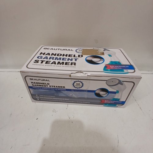 BEAUTURAL HANDHELD STEAMER - WHITE/BLUE image 5