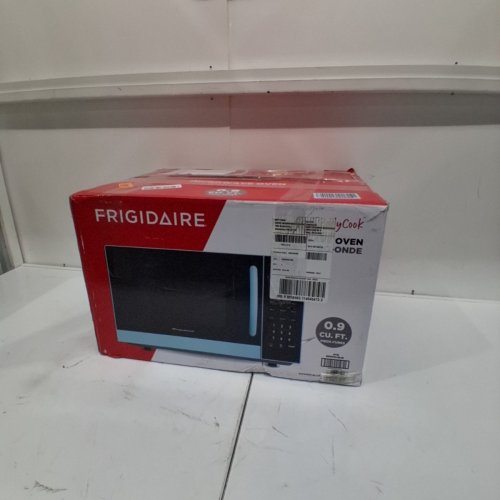 FRIGIDAIRE COUNTERTOP MICROWAVE OVEN - 120V - 11.7A - 0.9 CUBIC FEET - BLACK/BLUE (MODEL: EMW953-BLUE) image 9