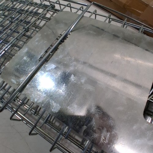 HUMANE FOLDABLE LIVE ANIMAL CAGE TRAP - 25.5" X 10" X 9" - GALVANIZED STEEL image 4