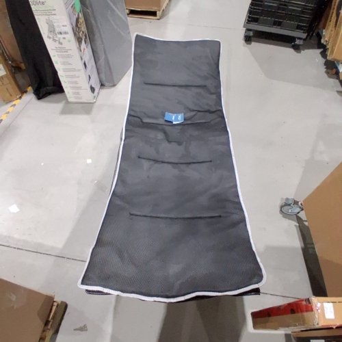 ATORPOK FOLDING COT - 450LB CAPACITY - STRIPED GREY/BLACK image 2