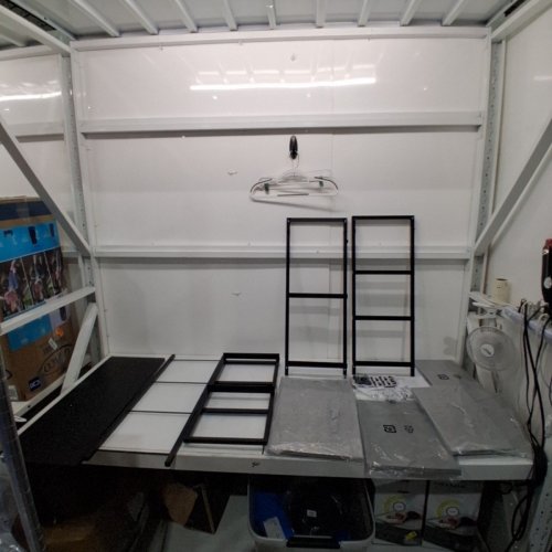 AMAZON BASICS FABRIC 5-DRAWER STORAGE ORGANIZER UNIT FOR CLOSET - 33" X 30" - BLACK image 2
