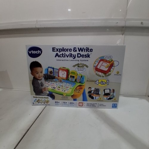 VTECH EXPLORE AND WRITE ACTIVITY DESK - EDUCATIONAL TOY DESK FOR KIDS - MULTICOLOUR (MODEL : 1958) image 5