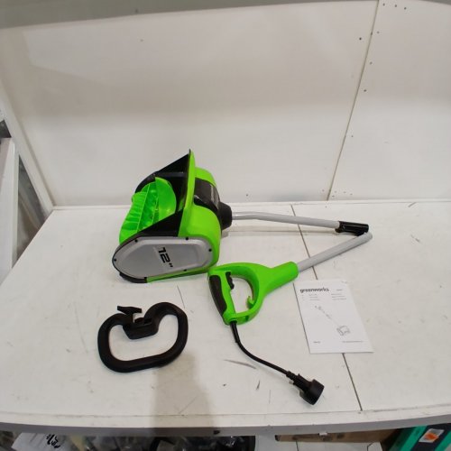 GREENWORKS PRO CORDED ELECTRIC SNOW SHOVEL - 8AMP - 12" - GREEN (MODEL: GBSS08000/2600802) image 4