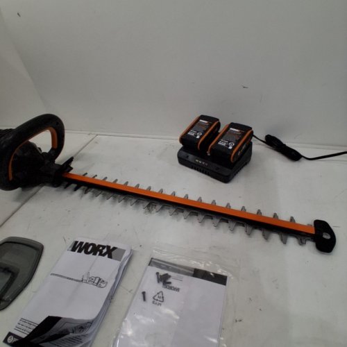 WORX NITRO BRUSHLESS HEDGE TRIMMER - 40V - 24" - BLACK/ORANGE (MODEL: WG286) image 4