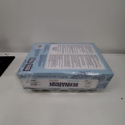 12PK BERNARDIN MASON JARS WITH LIDS - 500ML image 3