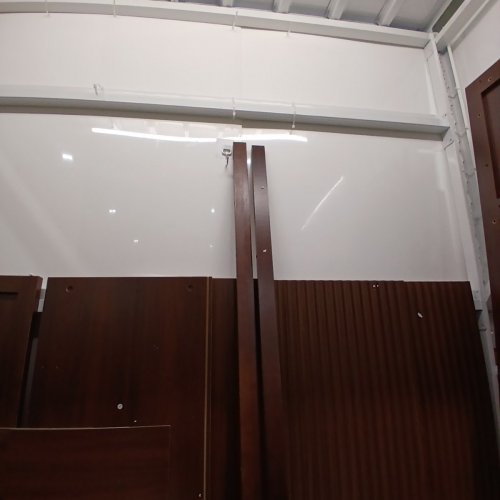 FIVEWILLOWISE FLUTED DOOR SIDEBOARD CABINET WITH 3 DRAWERS - 47.2" X 15.7" X 31.5" - BROWN (MODEL: C7C002) image 14