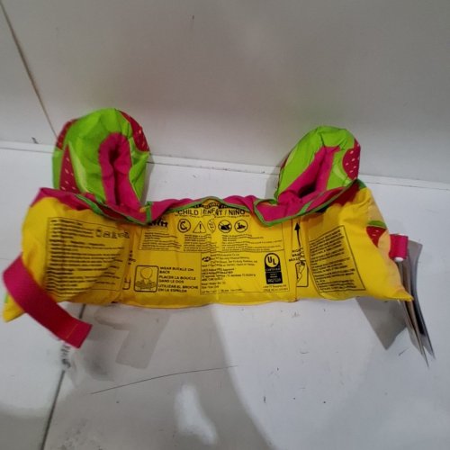 KID'S PADDLE PALS TYPE V LIFE VEST - 35-55LBS CAPACITY - PINK WATERMELONS (MODEL: 1977991) image 3