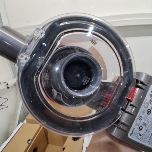 DYSON CAR+BOAT HANDHELD VACUUM WITH MINI MOTORIZED TOOL, COMBINATION TOOL, & CREVICE TOOL - GREY (MODEL: HH15) image 6