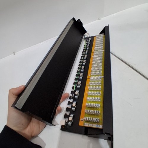 MONOPRICE ENTEGRADE SERIES 1U PATCH PANNEL - 19" - 24-PORT - BLACK (MODEL: 29752) image 3
