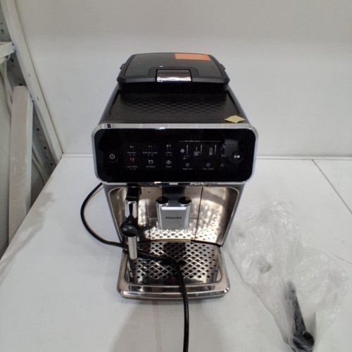 PHILIPS 3300 SERIES FULLY AUTOMATIC ESPRESSO MACHINE WITH INTUITIVE TOUCH DISPLAY & CLASSIC MILK FROTHER - BLACK/CHROME - (MODEL: EP3326/90) image 2