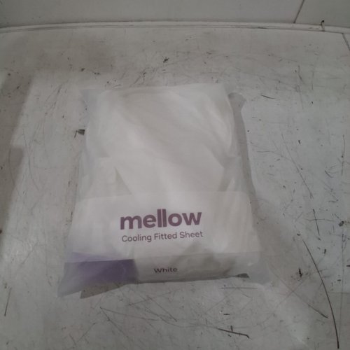 MELLOW EASY FIT COOLING FITTED SHEET - SHEET ONLY - 60" X 80" - WHITE image 2