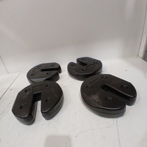 4PK CANOPY WEIGHTS WITH NO-PINCH DESIGN - 40 LBS - BLACK (MODEL:U0040) image 2